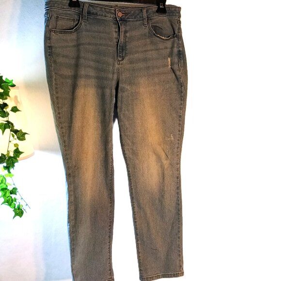 EUC: Sonoma Sze 18 Blue Goods For Life Curvy Straight Leg - Picture 1 of 3